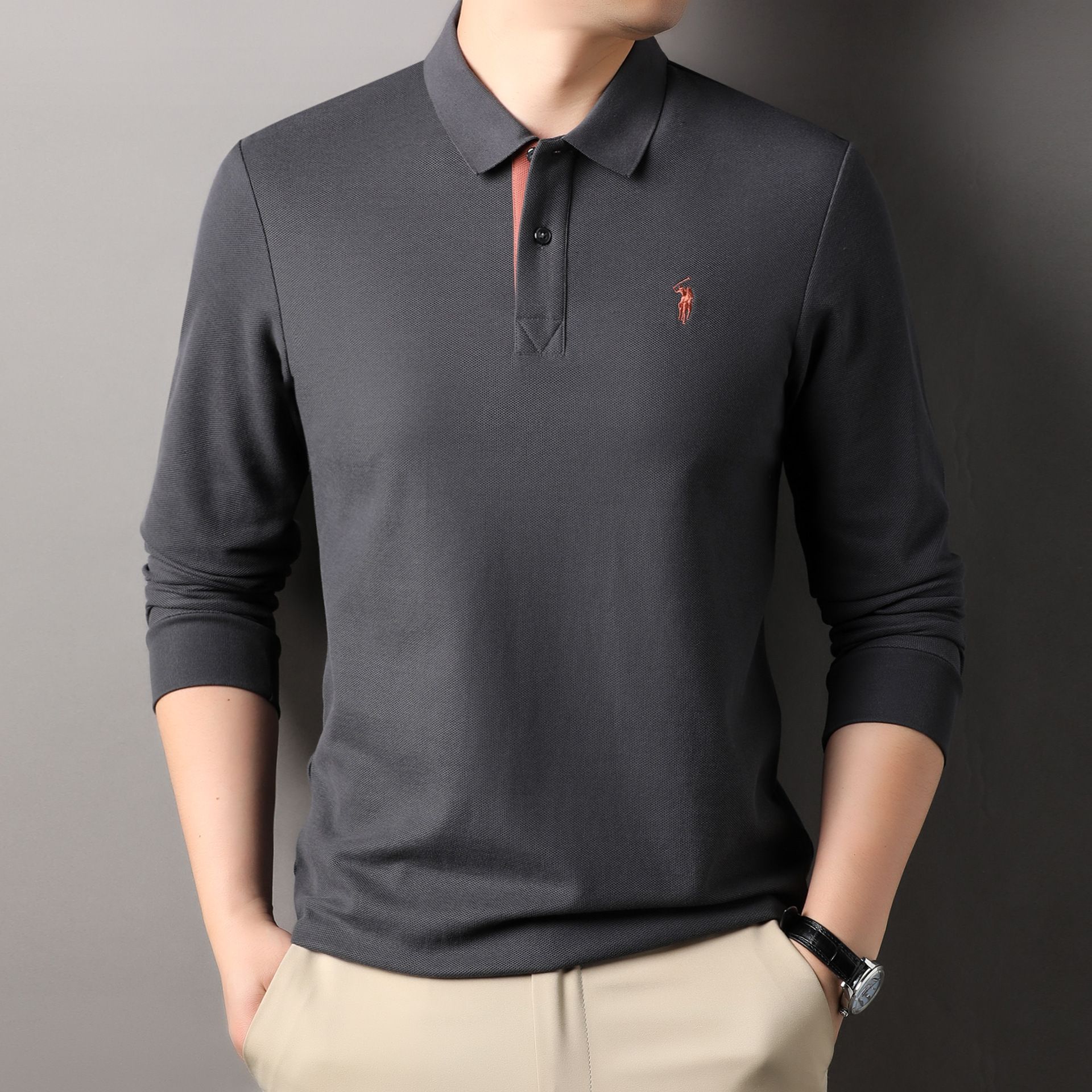 Design Cotton Golf Polo Shirt for Men Adult Classic Custom Business Polo Shirts Brand Casual Men's Golf  T-Shirts