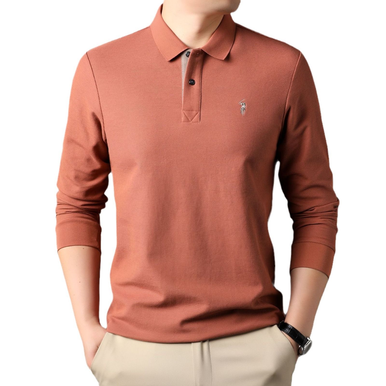 Design Cotton Golf Polo Shirt for Men Adult Classic Custom Business Polo Shirts Brand Casual Men's Golf  T-Shirts