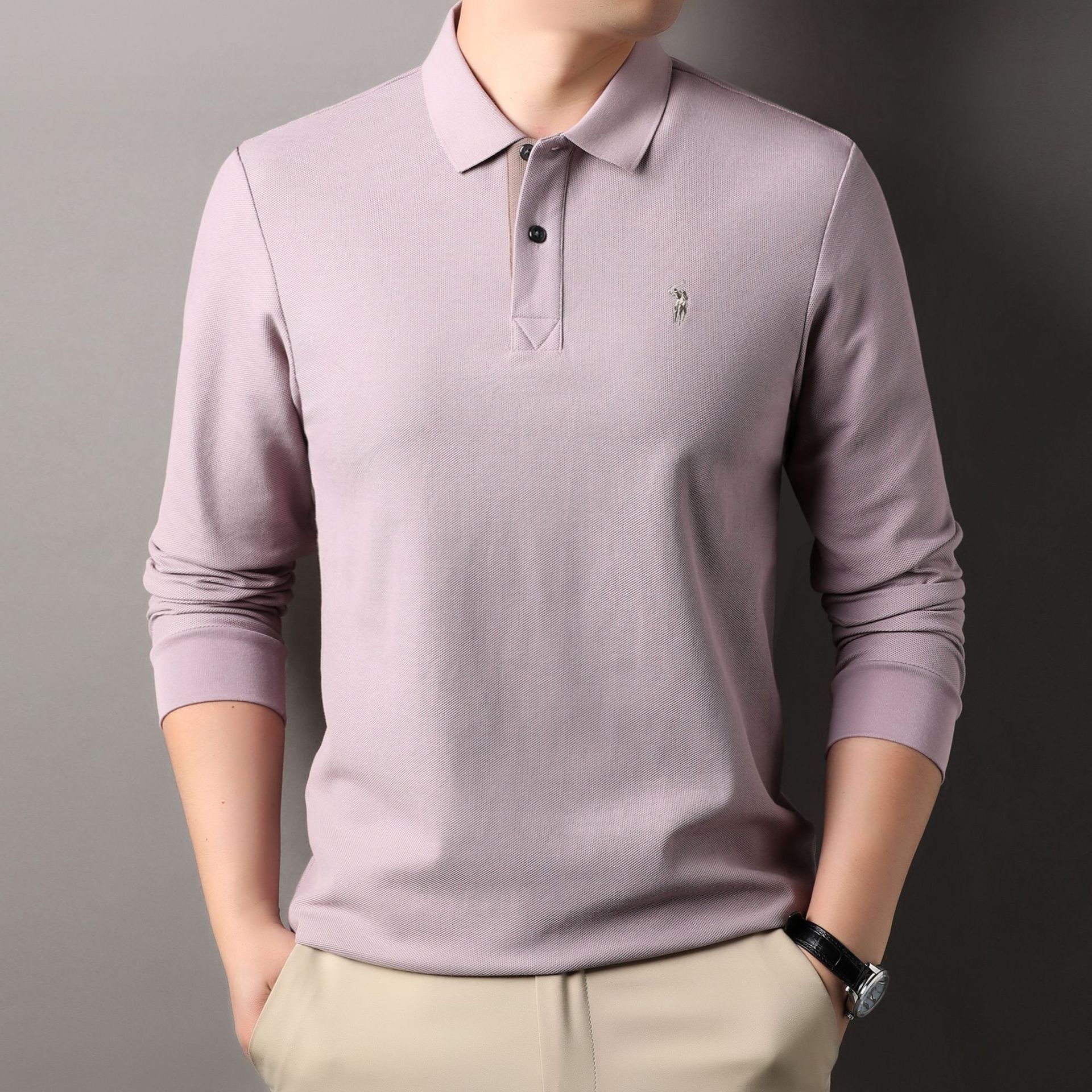 Design Cotton Golf Polo Shirt for Men Adult Classic Custom Business Polo Shirts Brand Casual Men's Golf  T-Shirts