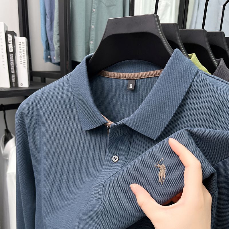 Design Cotton Golf Polo Shirt for Men Adult Classic Custom Business Polo Shirts Brand Casual Men's Golf  T-Shirts