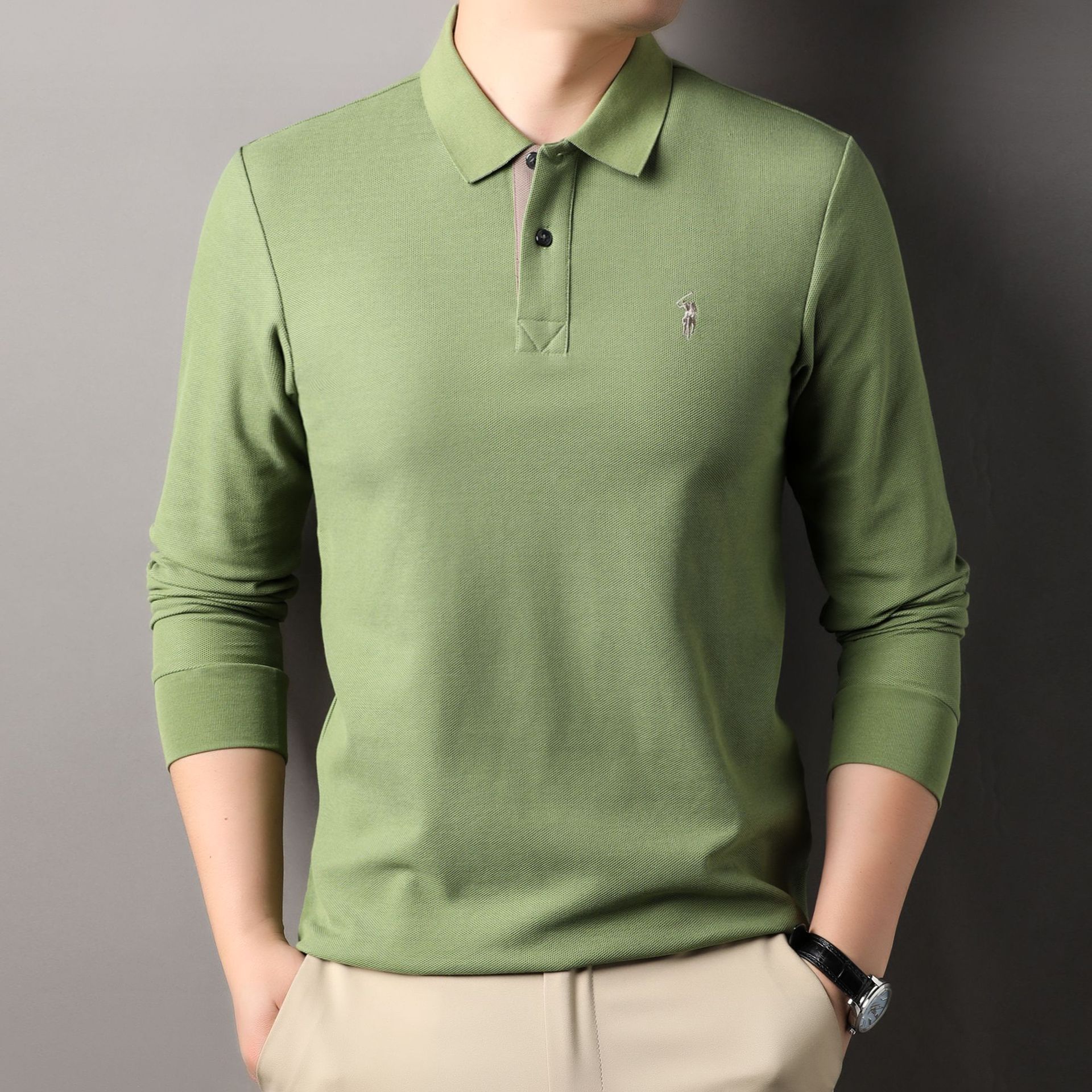 Design Cotton Golf Polo Shirt for Men Adult Classic Custom Business Polo Shirts Brand Casual Men's Golf  T-Shirts