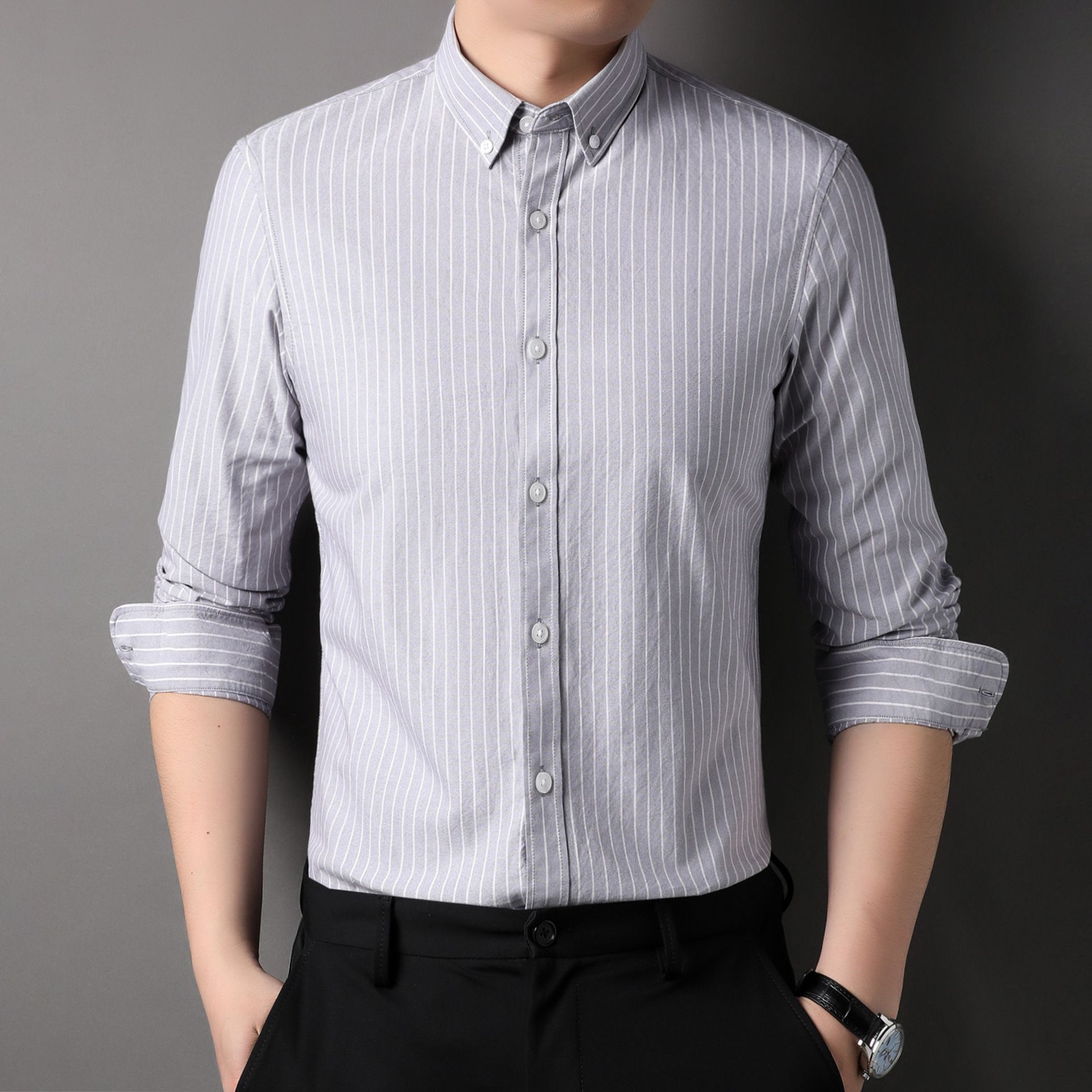 High Quality Good Condition Cheap Price in Bulk in Bales Used Clothes Men's Long and Short Sleeved Shirt