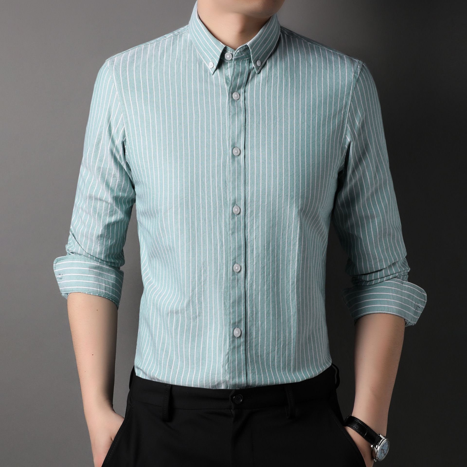 High Quality Good Condition Cheap Price in Bulk in Bales Used Clothes Men's Long and Short Sleeved Shirt