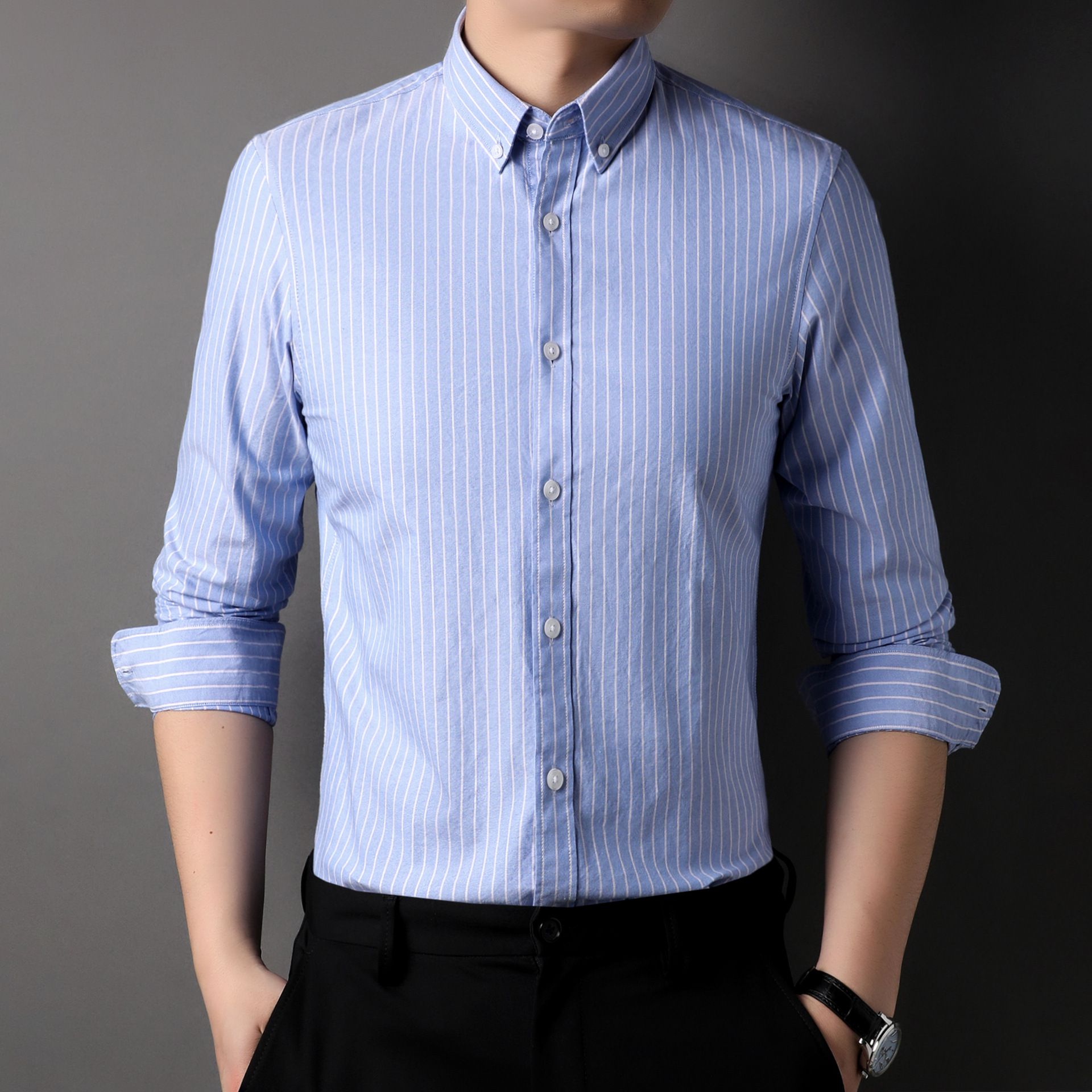 High Quality Good Condition Cheap Price in Bulk in Bales Used Clothes Men's Long and Short Sleeved Shirt