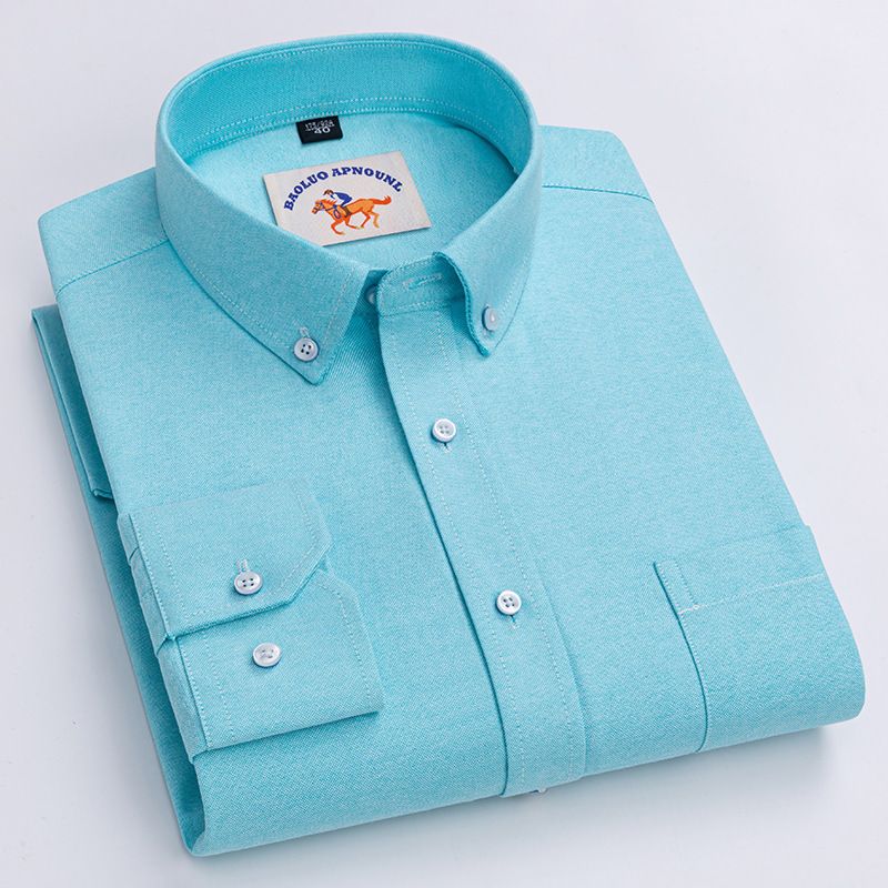 Factory Custom Men's  Plaid Shirt New Long-sleeved Casual Shirt Wholesale  Men's Clothing Top   Shirts