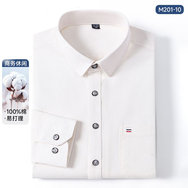 Wholesale Luxury Flexible Classic Black Dress Shirt Long Sleeve Regular Fit Business Casual Shirts for Men