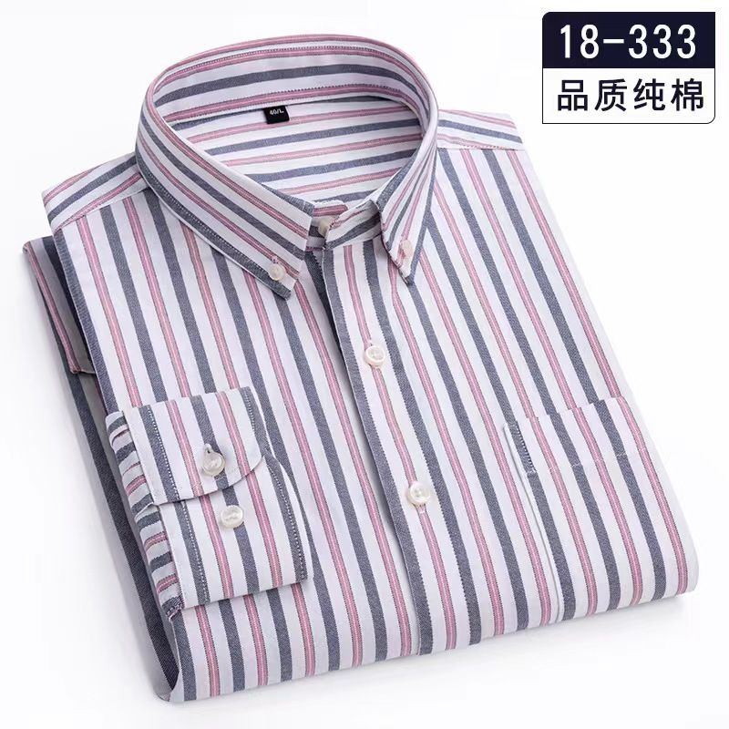 Men's Plaid Shirts Long Sleeve Cotton Regular Fit Soft Comfortable Casual Flannel Shirt Male Clothing Oversized Shirts