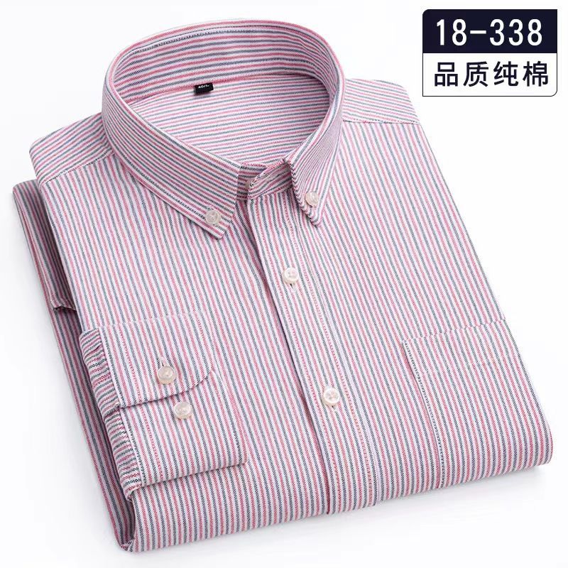 Men's Plaid Shirts Long Sleeve Cotton Regular Fit Soft Comfortable Casual Flannel Shirt Male Clothing Oversized Shirts