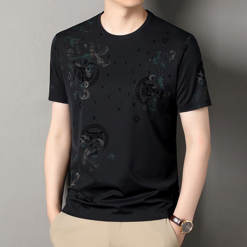Heavy Cotton Washed Tshirts Oversize Black Half-sleeved Top Vintage Anime Attack on Titan American T-shirt