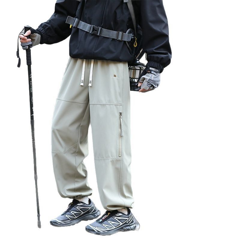 Sport High Quality Cargo Trouser Polyester oversized Outdoor Hiking waterproof Custom Tactical Baggy Cargo Pants for Men Casual