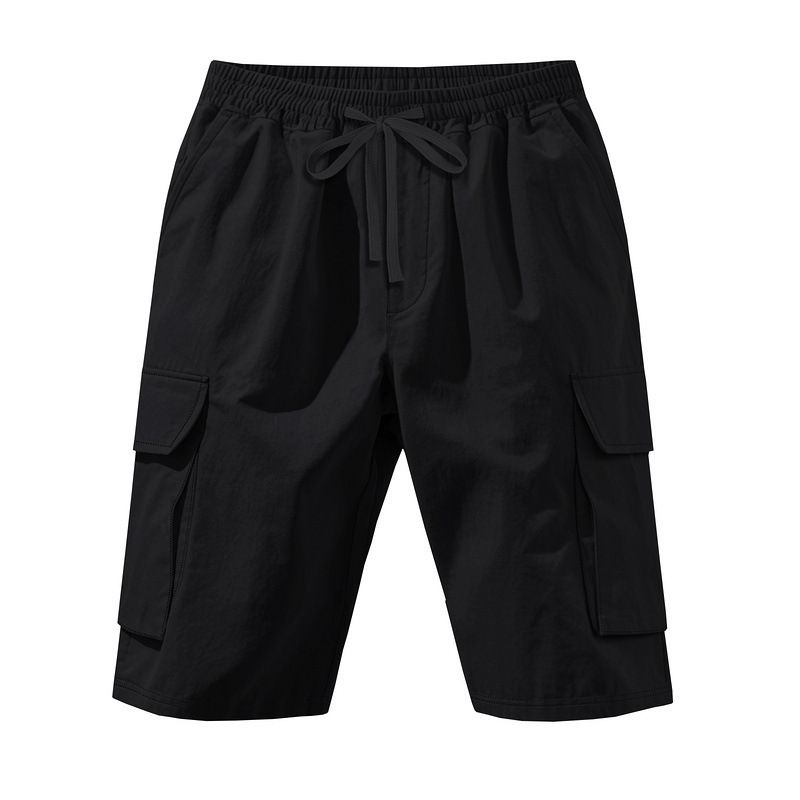 Men's Casual Jacquard Summer New Men's Wear, Form-fitting, Breathable Lapel Shirt, Short-sleeved Shirt for Men Shorts