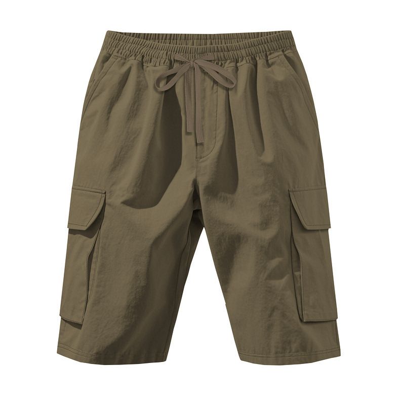 Men's Casual Jacquard Summer New Men's Wear, Form-fitting, Breathable Lapel Shirt, Short-sleeved Shirt for Men Shorts