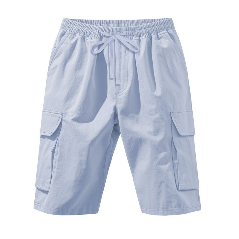 Men's Casual Jacquard Summer New Men's Wear, Form-fitting, Breathable Lapel Shirt, Short-sleeved Shirt for Men Shorts