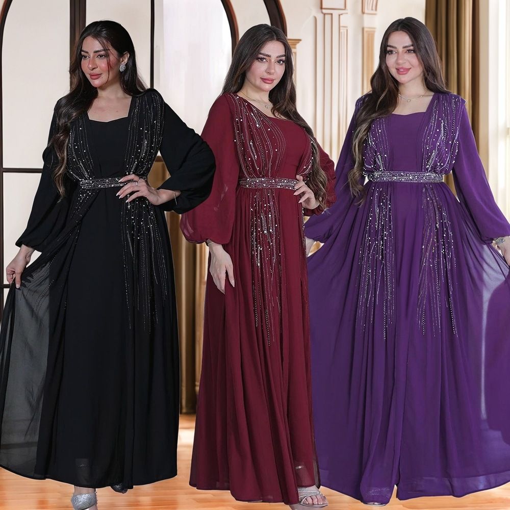 New Dashiki Ankara Sequin Evening Gowns Turkey Outfits Robe Africa Clothing   Dresses