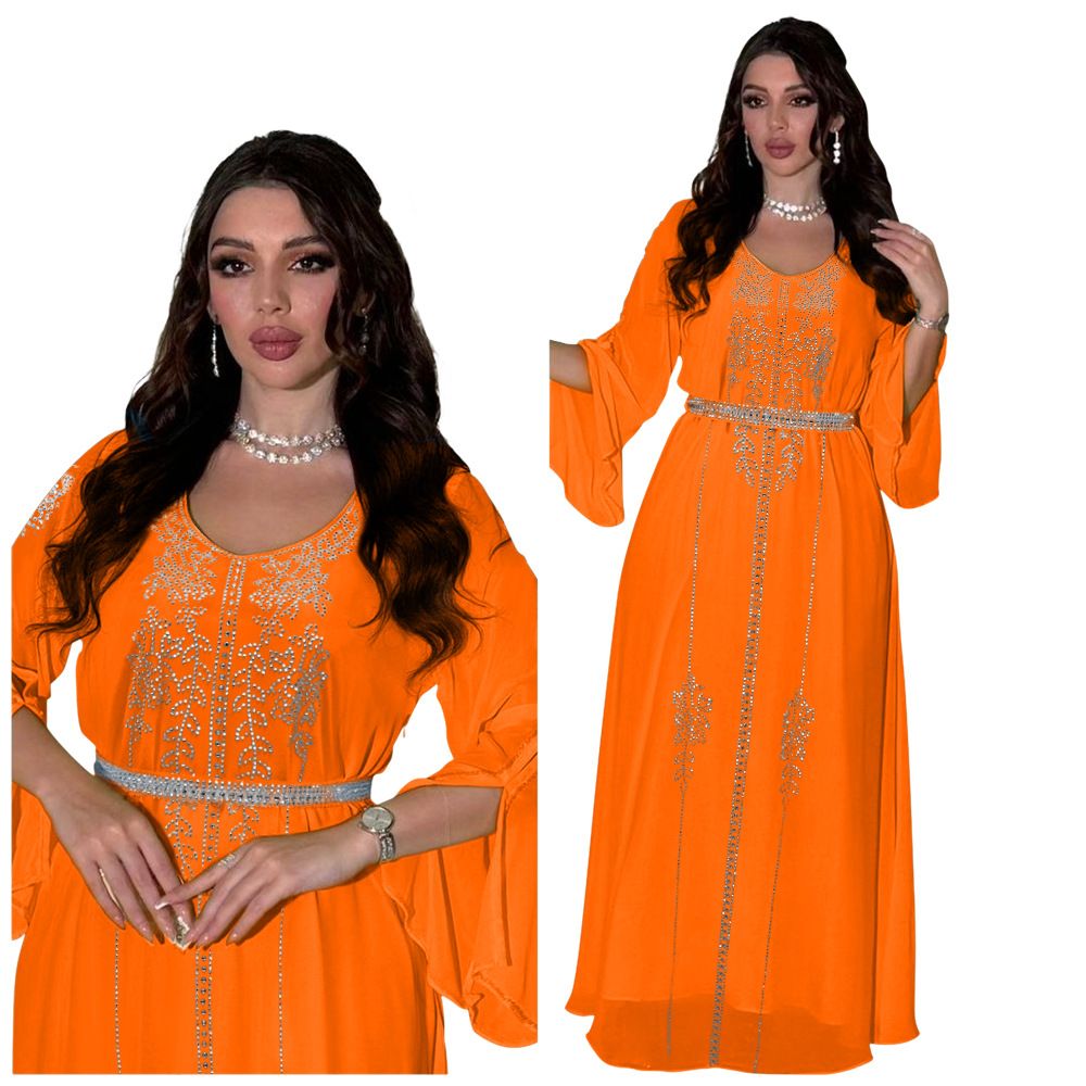 Fashion  Elegant  Casual  Muslim  Chiffon Dresses   Abaya for Women  Dresses