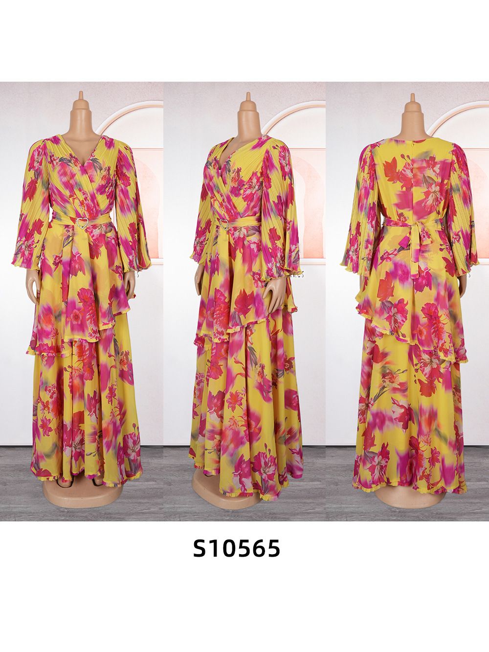 New Fashion Plus Size Printing Robe African Dress Dashiki Dress Abaya Women Dress