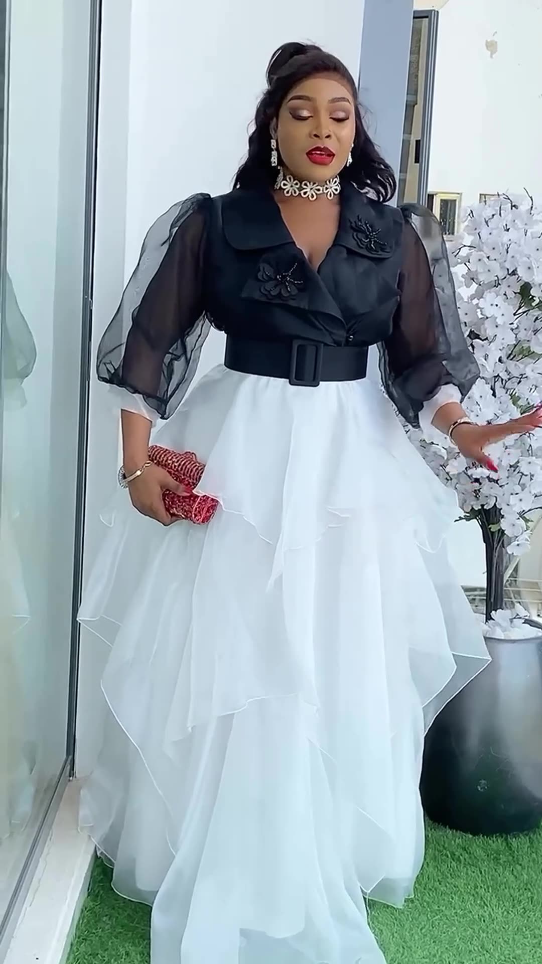 Casual Banquet Dresses Fashion Long Evening Dress New Design African Dress