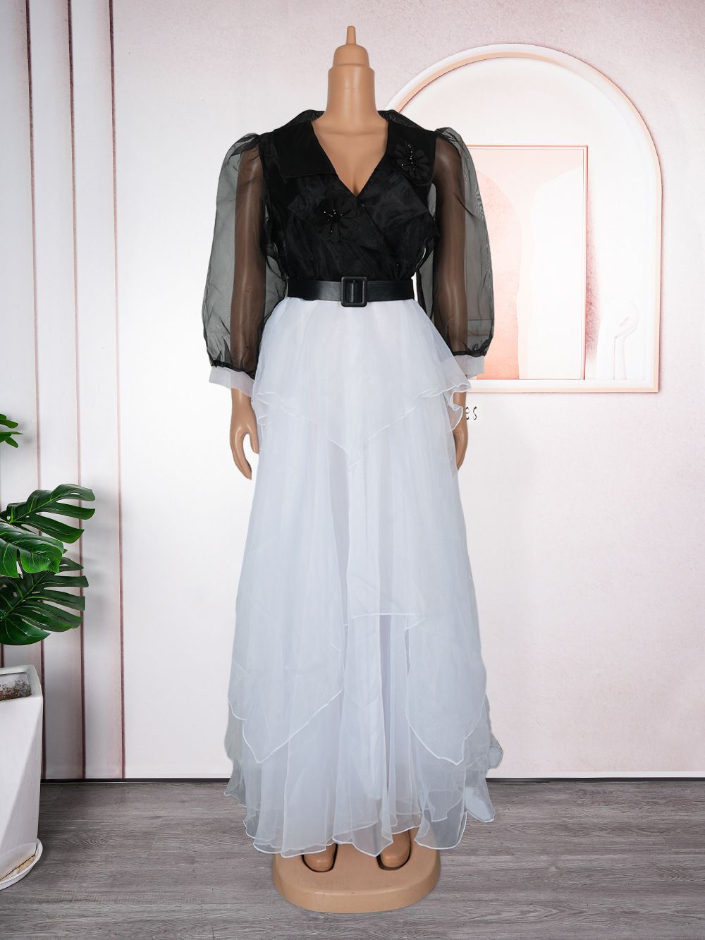 Casual Banquet Dresses Fashion Long Evening Dress New Design African Dress