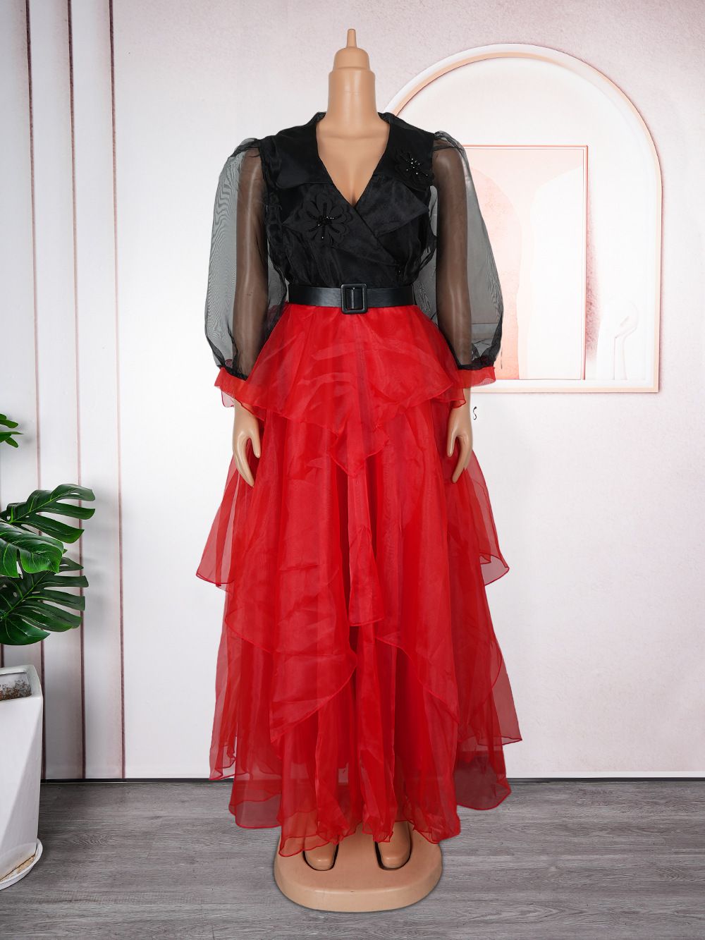 Casual Banquet Dresses Fashion Long Evening Dress New Design African Dress