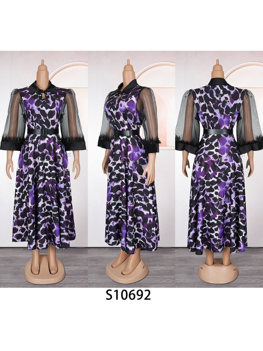 Africa Women Plus Size High Waisted Party Dress Kanga Clothing Sequin Maxi Dresses Lady Plus Size Christmas Evening Dress