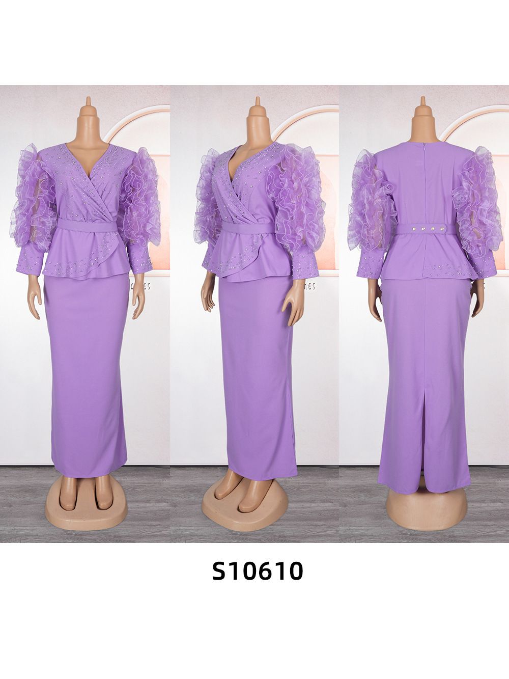 New Fashion Dashiki Ankara Outfits Sequin Wedding Gowns Elegant Muslim Max Dresses