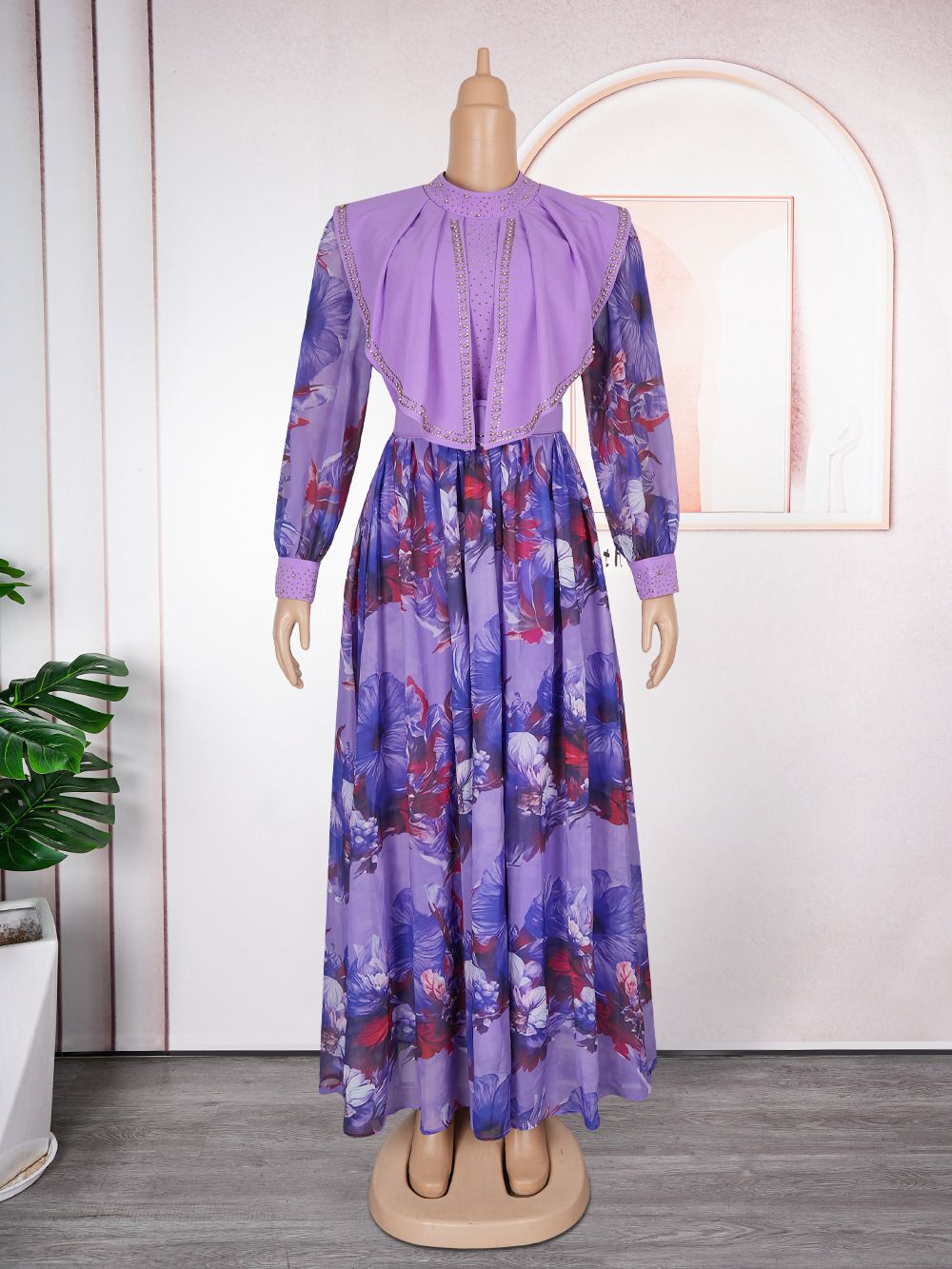 African Dresses Women New Fashion Plus Size Sequin Evening Party Long Dress Dashiki Ankara Outfits Robe African Clothes Dresses