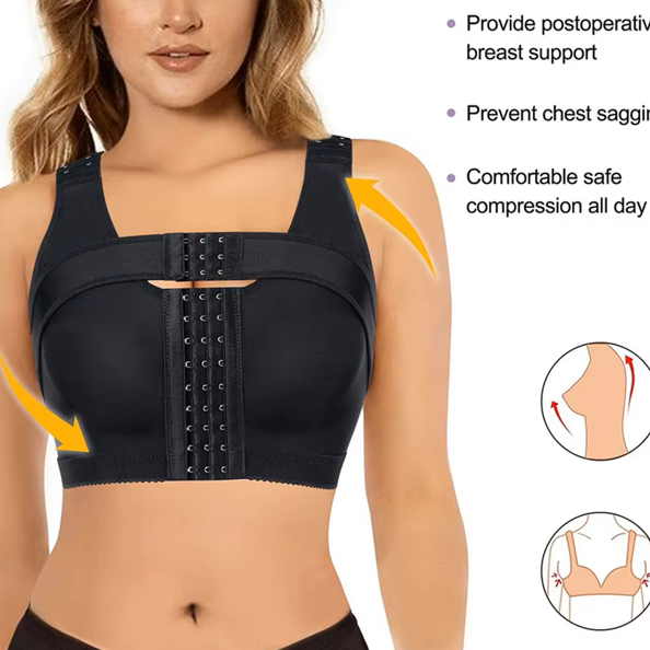 Ladies' Breast Support Bra Implant Stabilizer Post Surgery Compression Garment Surgical Breast Augmentation Bras
