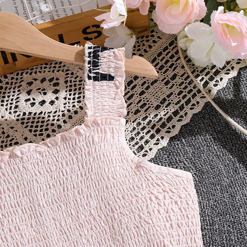 8-12 Years Big Children Clothes Kids Summer Floral Print Sling Dress Teen Girl Dresses Kids Clothing for Party Birthday