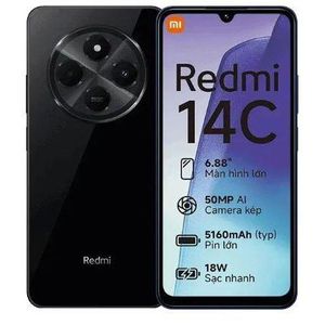 [New Arrival] Xiaomi Redmi 14C 4GB RAM + 128GB Storage 6.74" 120Hz Display 4G Network Dual SIM 90Hz LCD Screen 50MP Camera 33W Type-C Charging 5160mAh Battery Fingerprin t& Face Smart Phones Phone