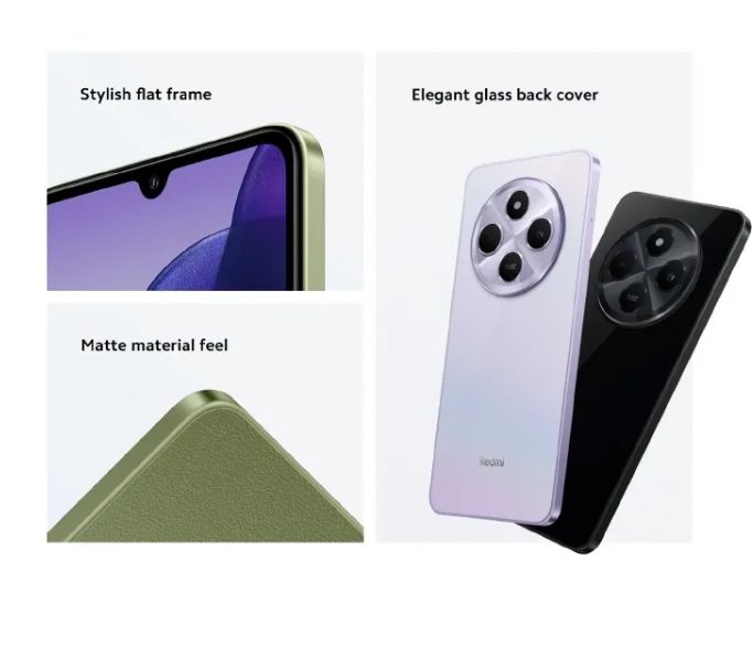 [New Arrival] Xiaomi Redmi 14C 4GB RAM + 128GB Storage 6.74" 120Hz Display 4G Network Dual SIM 90Hz LCD Screen 50MP Camera 33W Type-C Charging 5160mAh Battery Fingerprin t& Face Smart Phones Phone