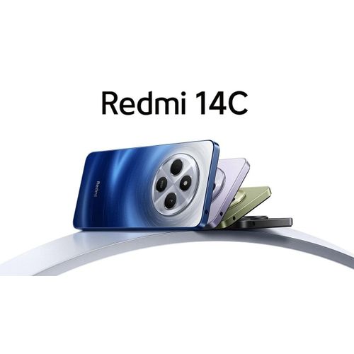 [New Arrival] Xiaomi Redmi 14C 4GB RAM + 128GB Storage 6.74" 120Hz Display 4G Network Dual SIM 90Hz LCD Screen 50MP Camera 33W Type-C Charging 5160mAh Battery Fingerprin t& Face Smart Phones Phone
