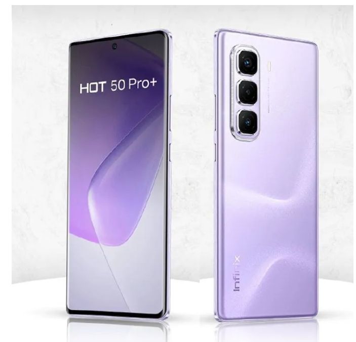 [Tech Week] Infinix Hot 50 Pro Plus 256GB+16(8+8)GB 6.7" 3D-Curved AMOLED 120Hz Screen Phone 5000mAh With 33W Type-C 50MP Camera MTK Helio G100 Fingerprint Lock Hot 50 Pro+ Smart Phone