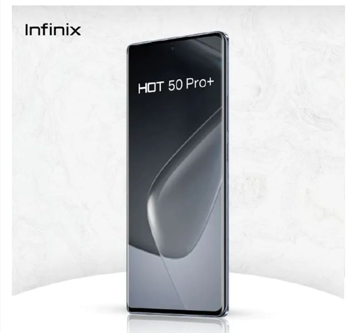 [Tech Week] Infinix Hot 50 Pro Plus 256GB+16(8+8)GB 6.7" 3D-Curved AMOLED 120Hz Screen Phone 5000mAh With 33W Type-C 50MP Camera MTK Helio G100 Fingerprint Lock Hot 50 Pro+ Smart Phone