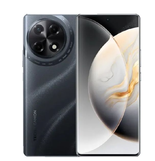 Tecno Camon 30S 128GB+12(6+6)GB RAM 6.7" 3D-Curved AMOLED 120Hz Screen MTK Helio G100 33W 5000mAh 50MP Dual Speaker Android 14 Smart Phones Dual Sim phone