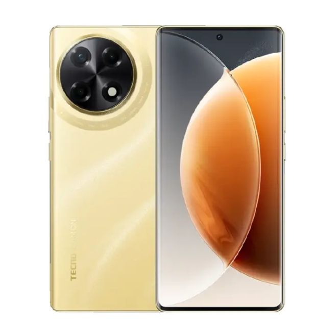 Tecno Camon 30S 128GB+12(6+6)GB RAM 6.7" 3D-Curved AMOLED 120Hz Screen MTK Helio G100 33W 5000mAh 50MP Dual Speaker Android 14 Smart Phones Dual Sim phone