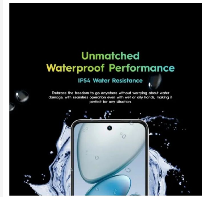 [Tech Week]TECNO POP 9 128GB + 6(3+3)GB 4.5G Fast Network 6.6" 120Hz Dual Speakers IP54 Waterproof 13MP 5000mAh Type-C Android 14 Dual SIM Smart Phones Side Fingerprint phone