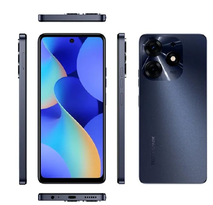 [Clearance Sale] TECNO SPARK 10 PRO 256GB+8GB RAM 6.8" FHD+ 90Hz 50MP+32MP Camera 5000mAh 18w Type-c Charge Side Fingerprint Dual SIM Smart Phones