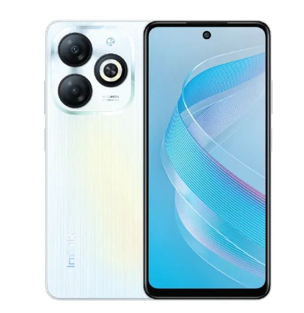 Infinix Smart 8 HD Display 64GB ROM+2GB RAM 6.6" Display 13MP+8MP Camera Dual Sim Android 13 Infinix phones Smartphones 5000mAh Battery