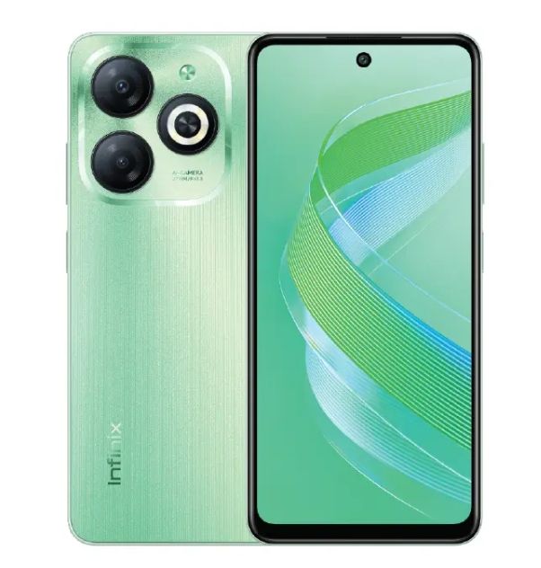 Infinix Smart 8 HD Display 64GB ROM+2GB RAM 6.6" Display 13MP+8MP Camera Dual Sim Android 13 Infinix phones Smartphones 5000mAh Battery