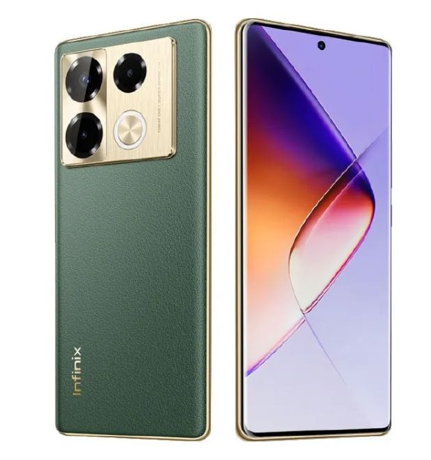 Infinix Note 40 PRO 256GB+16GB (8+8)GB RAM 6.78" Screen Dual SIM Phone 5000mAh Battery 70W Charging 108MP Camera Android 14 MediaTek Helio G99 Ultimate Smart Phones