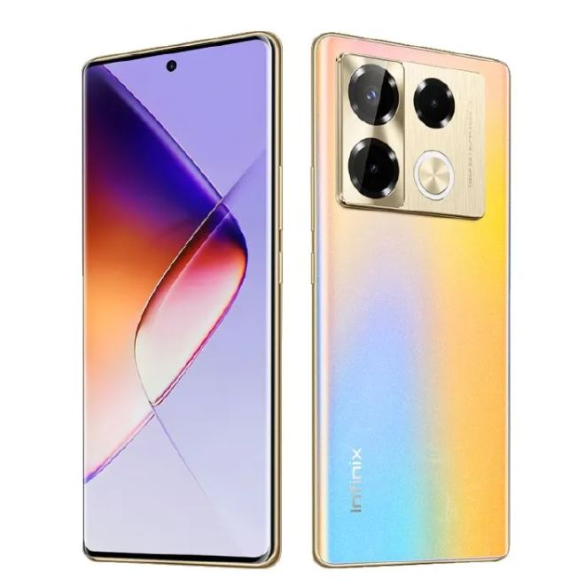 Infinix Note 40 PRO 256GB+16GB (8+8)GB RAM 6.78" Screen Dual SIM Phone 5000mAh Battery 70W Charging 108MP Camera Android 14 MediaTek Helio G99 Ultimate Smart Phones