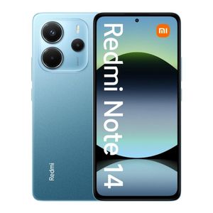 Brand New XIAOMI Redmi Note 14 8GB+256GB 6.67" AMOLED 120Hz Display 108MP Camera 5500mAh Battery IP54 Dust and Splash resistant Fingerprint Unlock 33W Fast Charge Smart Phones