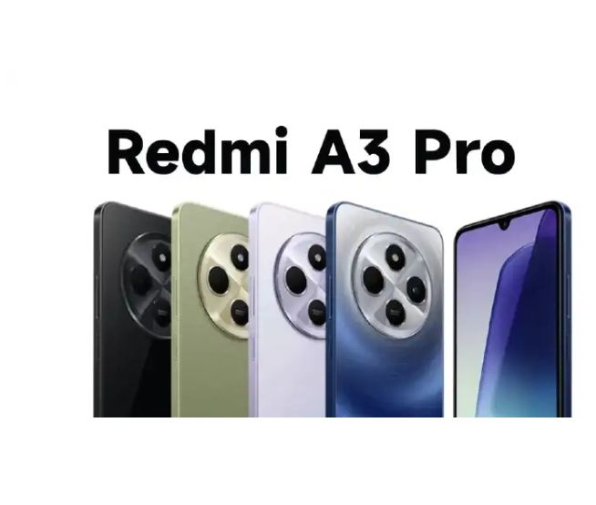 Redmi A3 PRO 6.71" 128GB + 4GB 4G Network 5160mAh Battery 8MP AI Camera 10W Fast Charging Fingerprint Sensor Android 14 Smart Phones