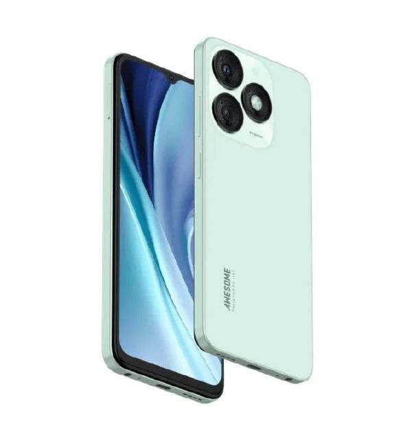 [Clearance Sale] Itel A50 64GB+(2+4)6GB RAM 6.6" Screen Phone Dual SIM 8MP+5MP Camera 5000mAh Baterry Fingerprint And Face Unlock Smart Phones