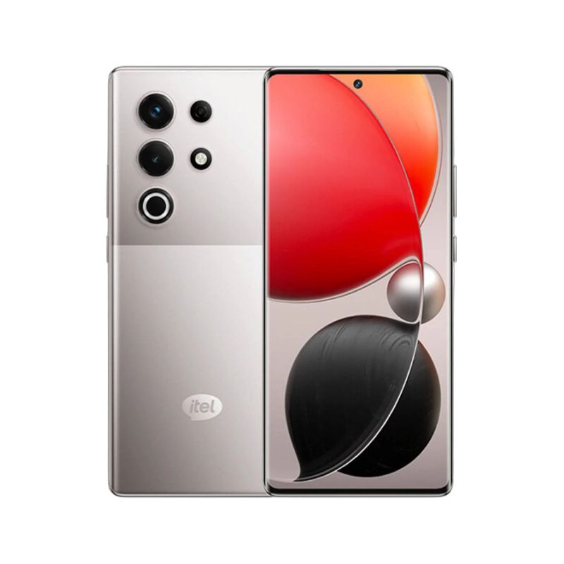 [Brand New] Itel S25 Ultra 256GB ROM+8GB RAM 50MP+32MP Camera 6.78" 120Hz AMOLED Display 5000mAh Battery Android Smart Phone IP64 Dust/Water Resistant RGB Ring Notifications Light