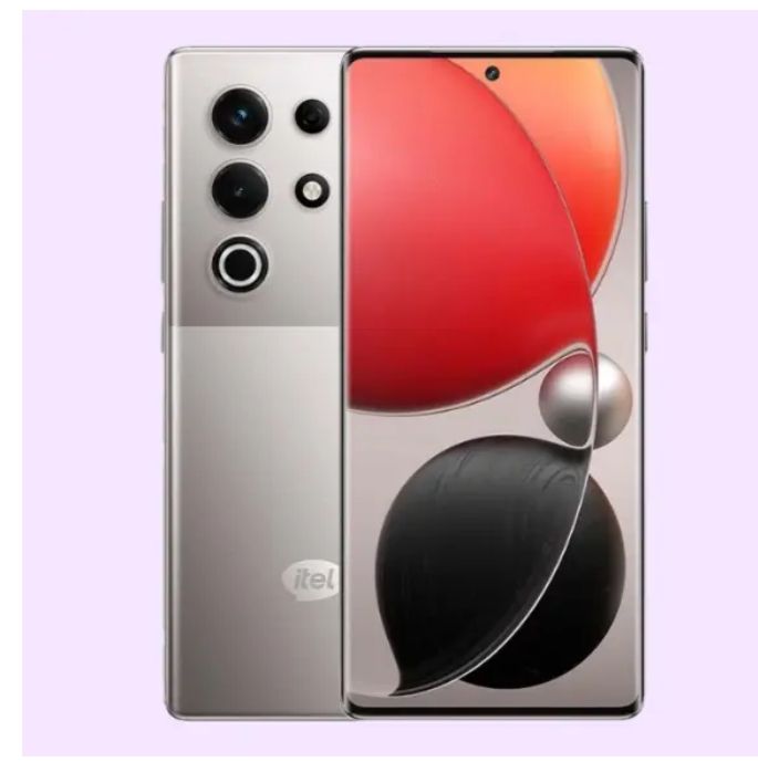 [Brand New] Itel S25 Ultra 256GB ROM+8GB RAM 50MP+32MP Camera 6.78" 120Hz AMOLED Display 5000mAh Battery Android Smart Phone IP64 Dust/Water Resistant RGB Ring Notifications Light
