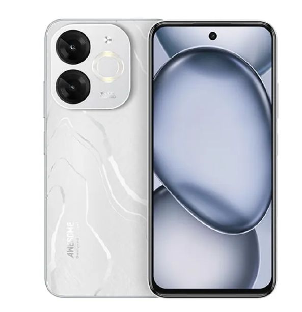 [Brand New] Itel A80 128GB+3GB 6.7" 120Hz Screen 4G Network Dual SIM Phone 50MP Camera 5000mAh Battery Fingerprint and Face Unlock Android 14 Fashion Smart Phones