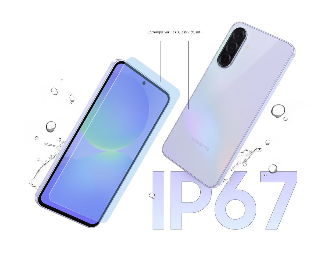 [New Arrival] Samsung Galaxy A36 5G 256GB+8GB 120Hz 6.7" AMOLED 50MP Triple Camera IP67 Dust/Water Resistant Android 15 5000mAh 45W 65% in 30Min Type-C Smart Phones Fingerprint Unlock