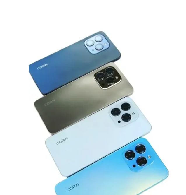 Corn C16 Pro Max 64GB+5(2+3Extended ) Ram Unlocked Cell Phone Android 6.6"HD Waterdrop Screen 13MP Main Camera 8mp Front camera 5000mAh Dual SIM Face ID GPS OTG Android Smartphone