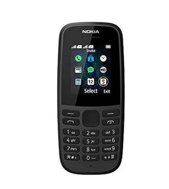 Brand New Nokia 105 (2017)- Original Nokia Phone 800 mAh 1.5" Dual SIM Cards Unlocked Cheap Durable Old Phone Classic Feature